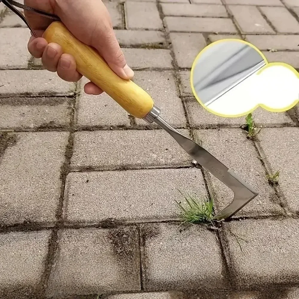 

Stainless Steel Gap Weeding Knife Multifunctional Household Garden Stone Gap Weed Cleaning Lawn Mowing Knife Gardening Tool