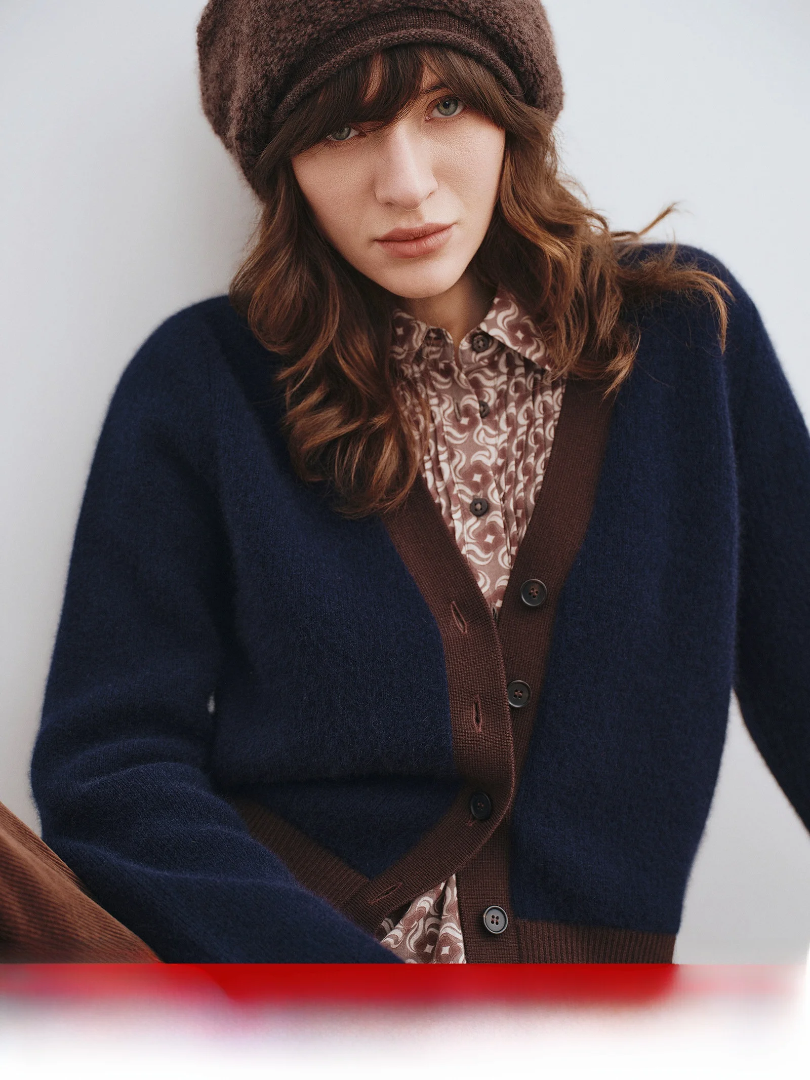 

Женский вязаный свитер Princ Sle из смесовой шерсти с V-образным вырезом, цветной, длинный рукав, мягкий, дышащий, повседневный трикотаж