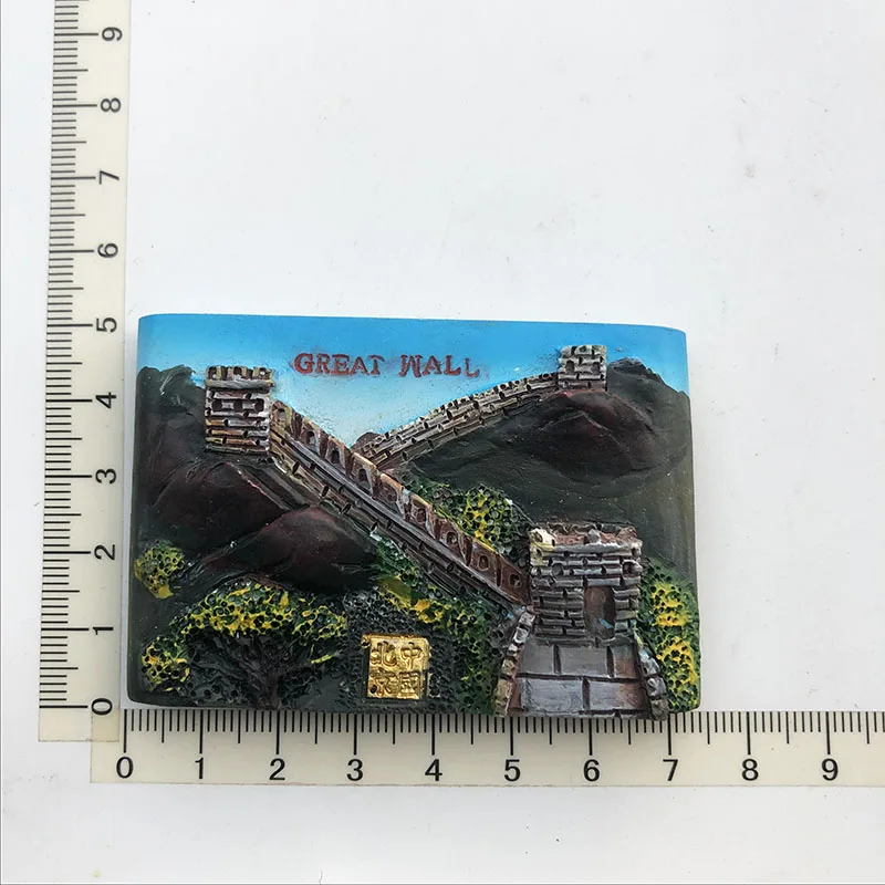 China Great Wall Fridge Magnet Creative Decoration Craft Tourism Souvenir Message Post