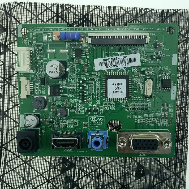 22MK400H 27MK430H 22/24MK430H 24MK400H Driver Board EAX65543118