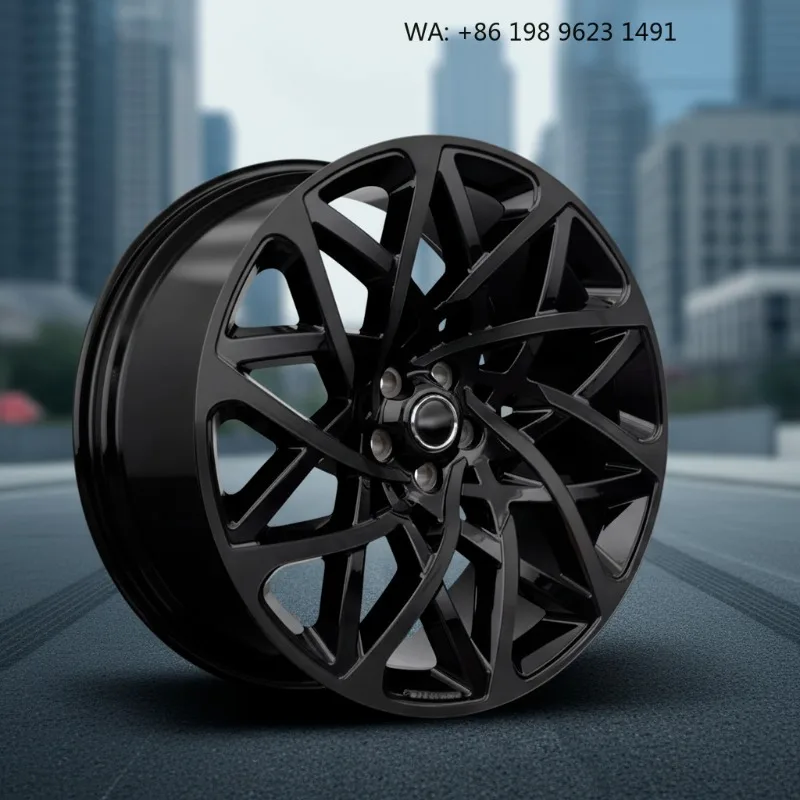 High end customized wheel hub Multiple  Inch deep concave forged alloy rims, 5x3 PCD gold polished finish, single piece sporty