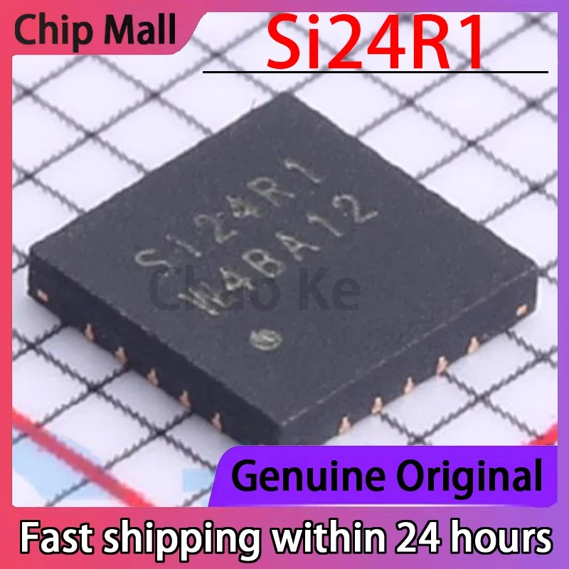 

5PCS New Original SI24R1 Packaged QFN-20 2.4G Wireless RF Transceiver Chip