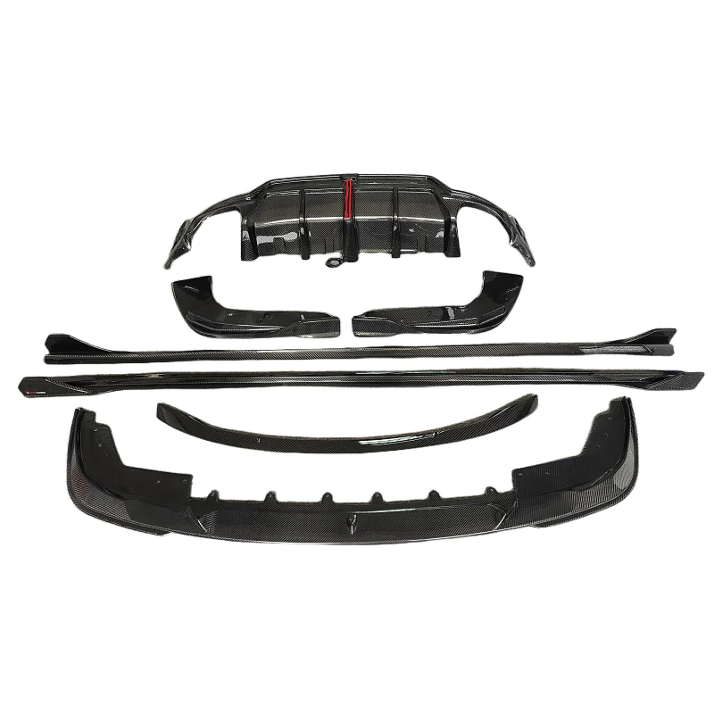 

Hot selling for 20-21 BMW 3 Series G20 G28 carbon fiber front lip rear diffuser side skirts rear spoiler body kit