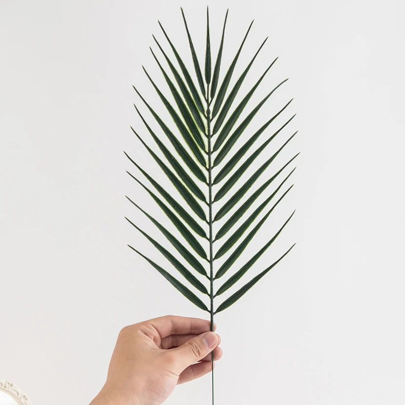 

Artificial Plants Palm Tree Leaves Home Room Outdoor Garden Vase Decoration Accessories Photography Prop Festival Wedding Supply