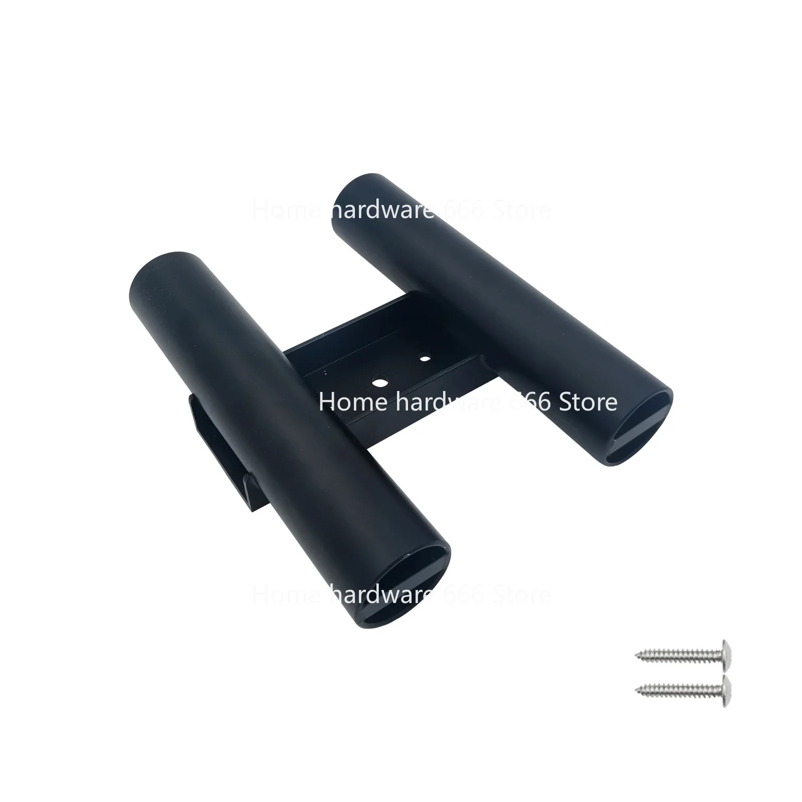 

Aluminum Fishing Rod Holder, Black Double Fishing Rod Holder, Fishing Rod Barrel Accessories, Marine Yacht Accessories