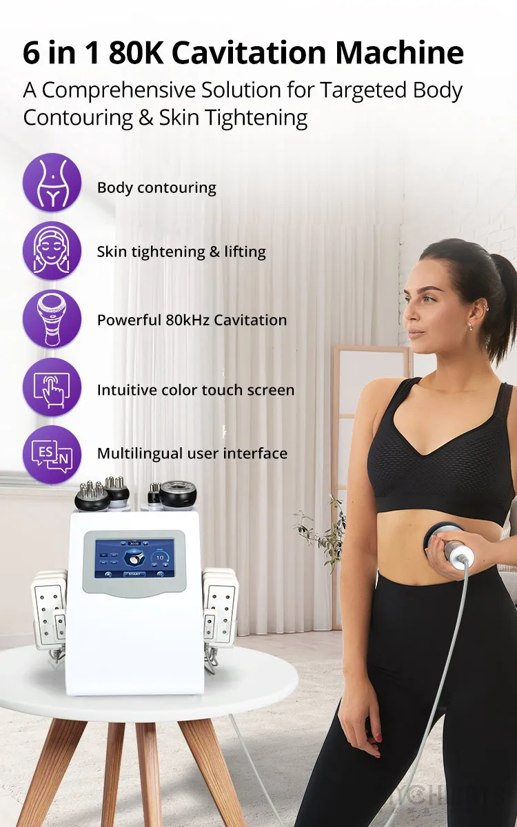 40k Beauty Machine RF Body Shaping Weight Loss Slimming Other Home Use Beauty Equipment For Face Eyes Body