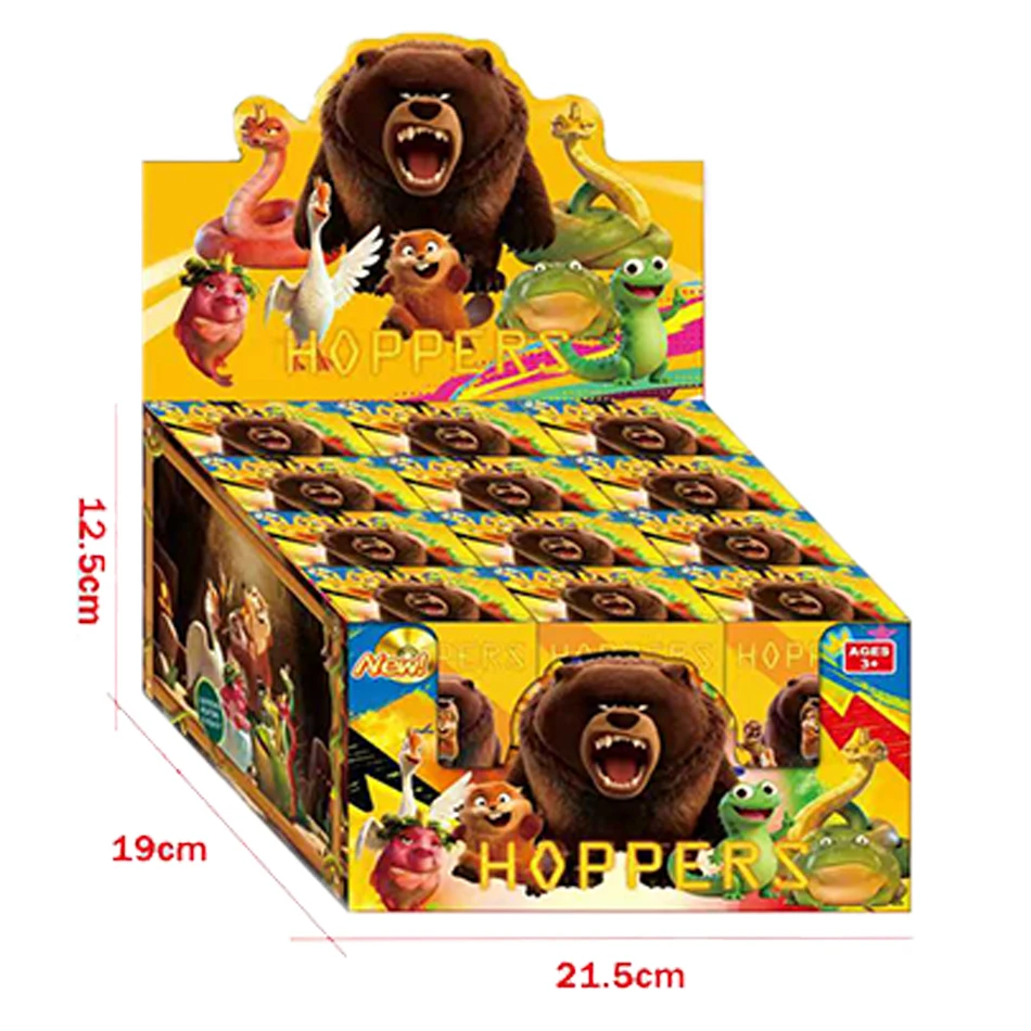 ชุดของเล่นแปลงร่างบีเวอร์ 12 ชิ้น ขนาด 1.5-4.5 นิ้ว ซีรีส์ Keychain Blind Box ของขวัญสำหรับเด็ก ของขวัญวันเกิด