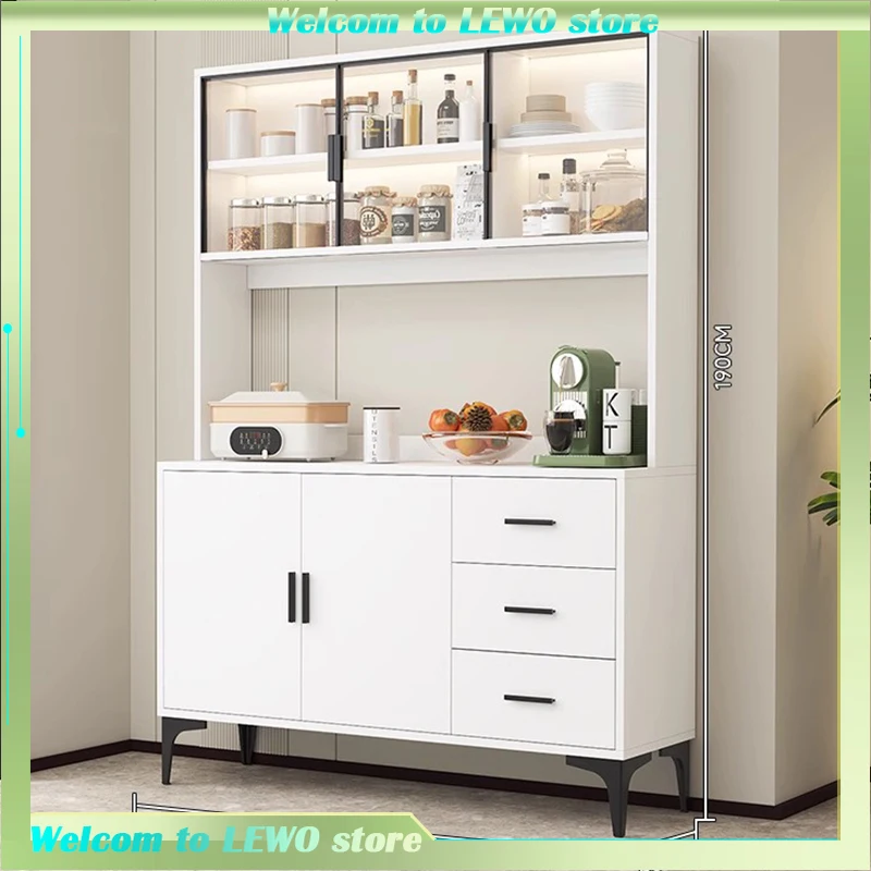 

Wine China Living Room Cabinets Mobile Storage Organizer Cabinets Sideboards Wood Luxury Display Pantry Gabinete Home Furniture