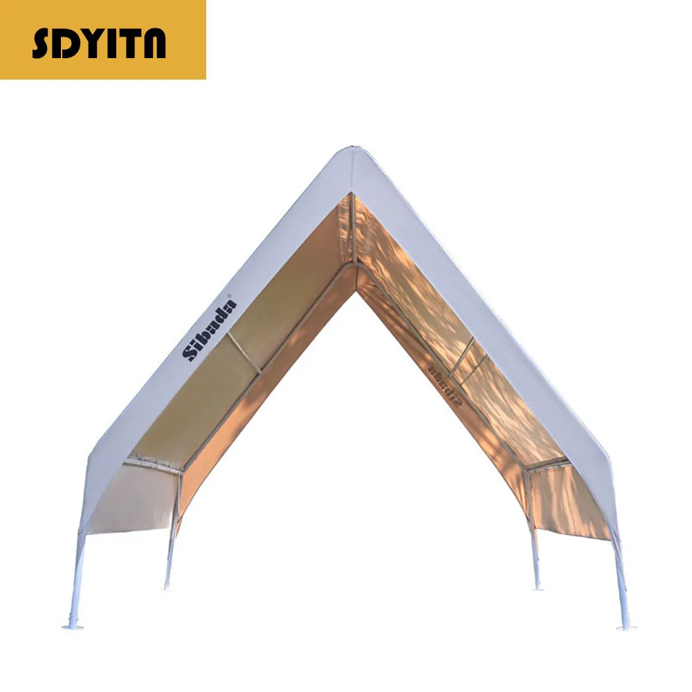 Premium Quality Triangle Tent, Extra Thick and Windproof, Ideal for Commercial Use as Sun Shelter and Market Canopy