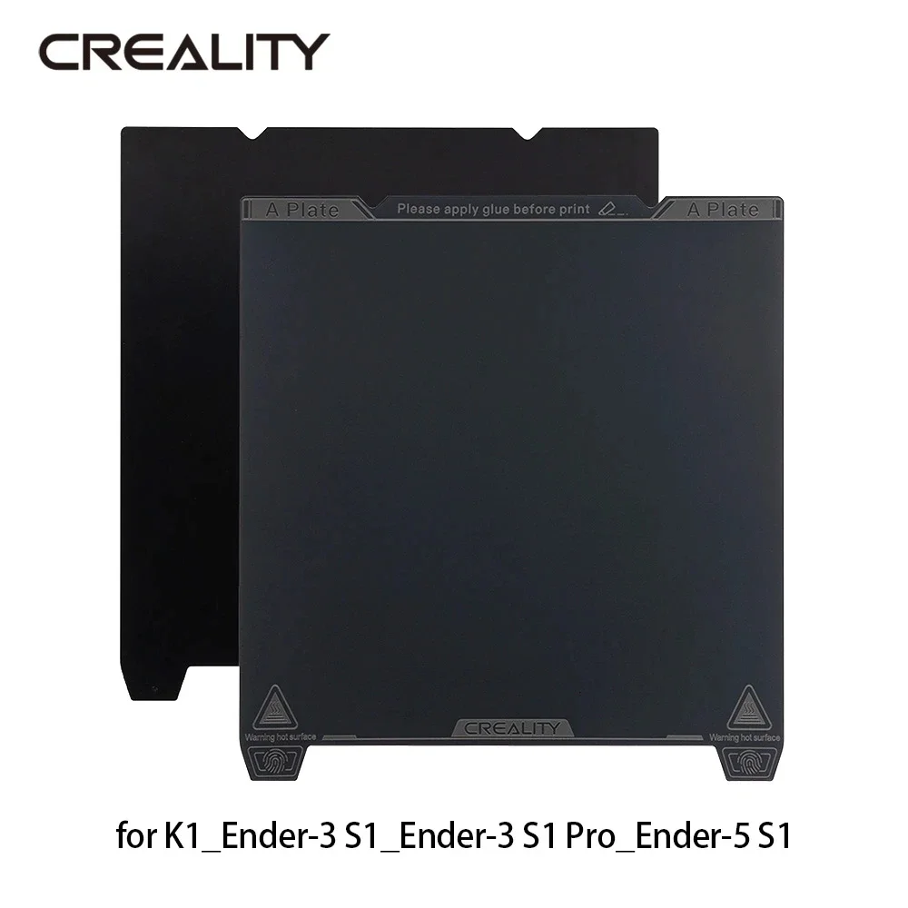 

Creality Official K1 PEI Flex Plate Пружинный стальной лист Магнитное основание 235 мм для Ender-3 Ender-5 K1 Аксессуары для 3D-принтеров