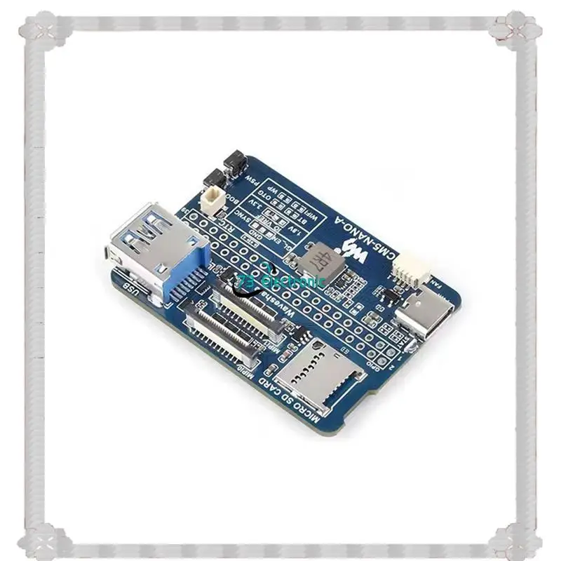 24-часовая доставка Waveshare для Raspberry Pi CM5 Nano Base IO Board (A) с USB 3.2 Gen1 для вычислительного модуля 5