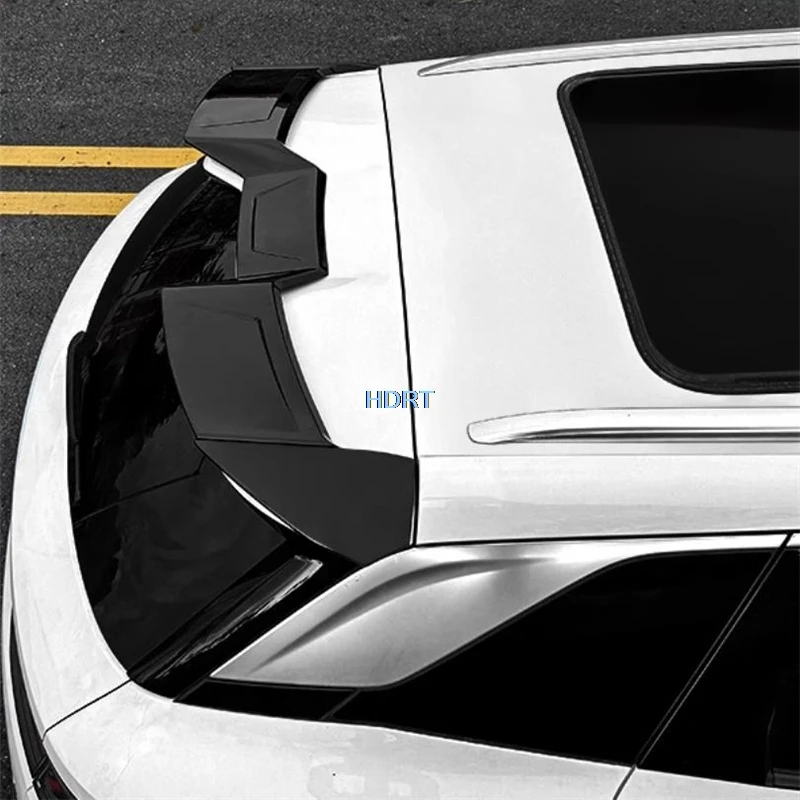 Car Style Roof Sport Tail Wing Cover For BYD Song L DM-i 2024 + Fixed Wind Rear Spoiler Decoration Accessories Exterior Sticker