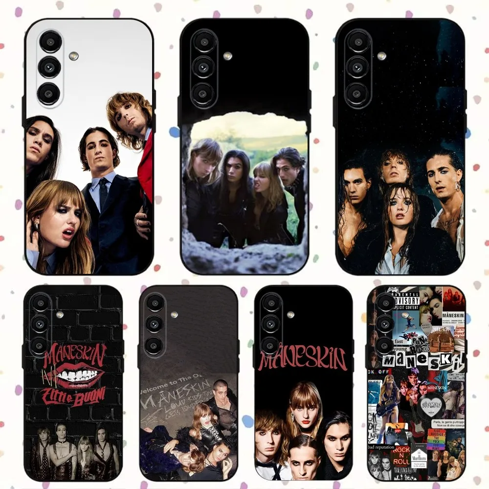 

M-Maneskin Damiano David Phone Case For Samsung S24,S21,S22,S23,S30,Ultra,S20,Plus,Fe,Lite,Note,10,9,5G Black Soft Cover