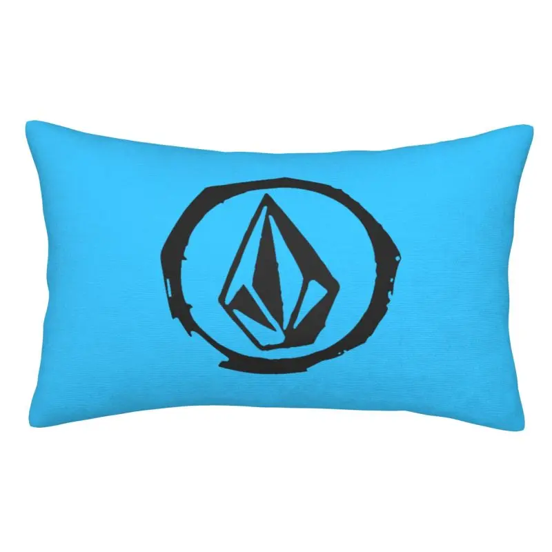 Custom Volcoms Skate Diamond Stone Pillow Case 50cmx35cm Nordic Cushion Cover Pillowcase