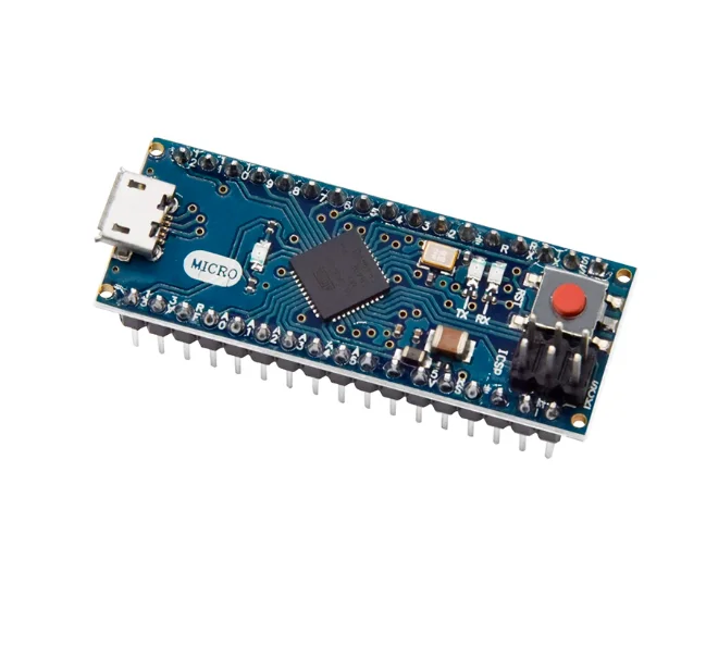 Микроконтроллер ATmega32u4 Leonardo mini поставляется с модулем платы разработки USB-кабеля