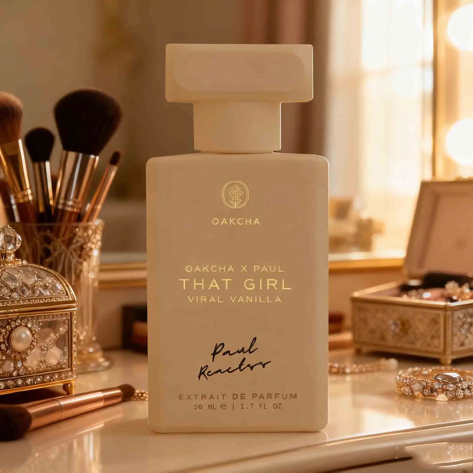 

Парфюм OAKCHA That Girl Viral Vanilla, с нотами карамели, кокоса, зефира, амбры и мускуса, стойкий сладкий аромат