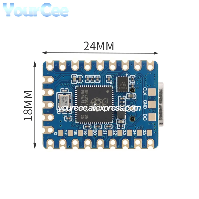 5 szt./1 szt. RP2350 Pico2 RP2350-Zero 150MHz Dwurdzeniowy Mikrokontroler z Podwójną Architekturą Płytka Rozwojowa dla Raspberry Pi PICO — zdjęcie produktu 6