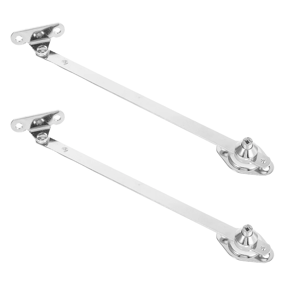 

2 Pcs Cabinet Support Rod Hinges for Kitchen Cabinets Tension Drop down Zinc Alloy Close Lid Buffer Door