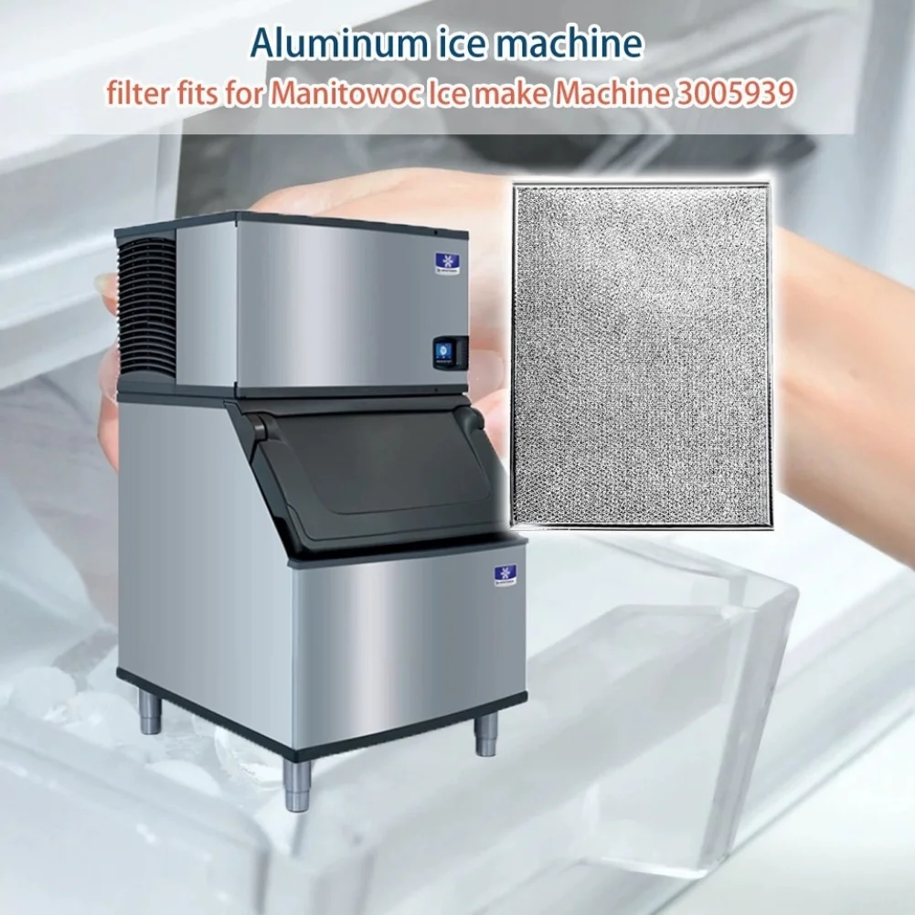 

Замена воздушного фильтра для производства льда. Простой процесс технического обслуживания. Эффективная система фильтрации.