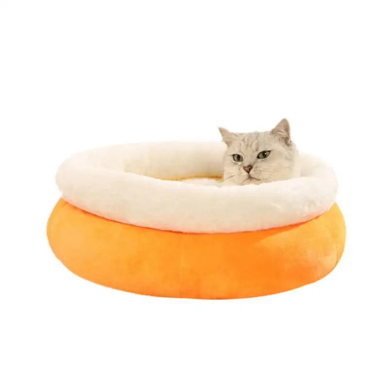 Cat Sleeping Bed Cave Small Dog Cave House Warm Cat Bed For Winter Soft Cat House Bed Plush Cat Sleeping Bag For Puppy Pets