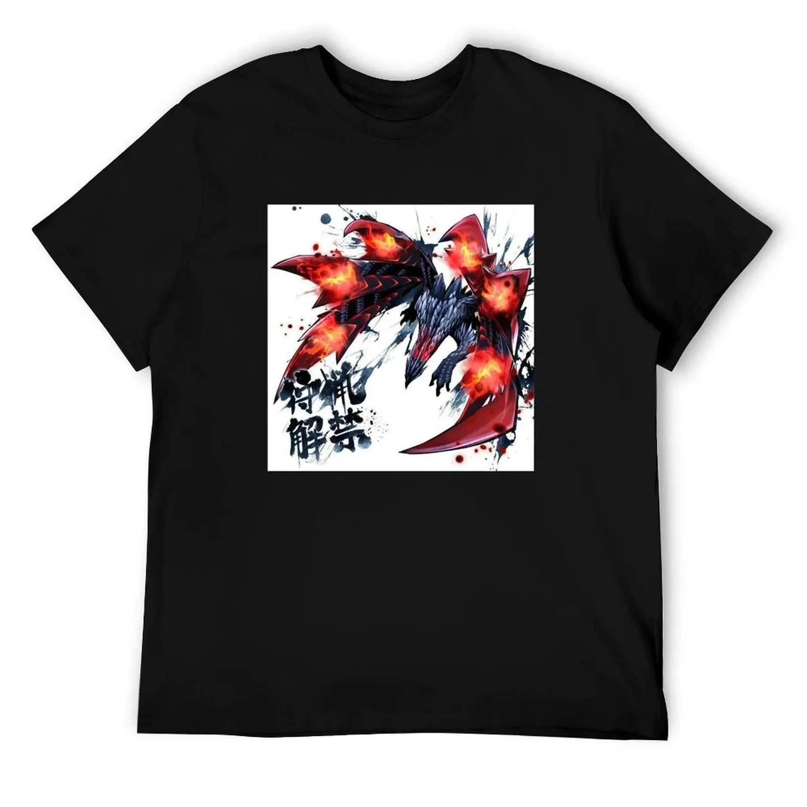 

Valstrax, Monster Hunter T-Shirt t shirts for man pack white t shirts cotton 100% t shirts for man cotton soft T-Shirt