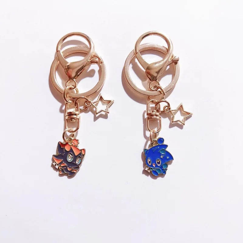 سونيك القنفذ سونيك روج الخفافيش الظل القنفذ عالية اللون لطيف الإبداعية زوجين المفاتيح طالب المدرسية الديكور #4