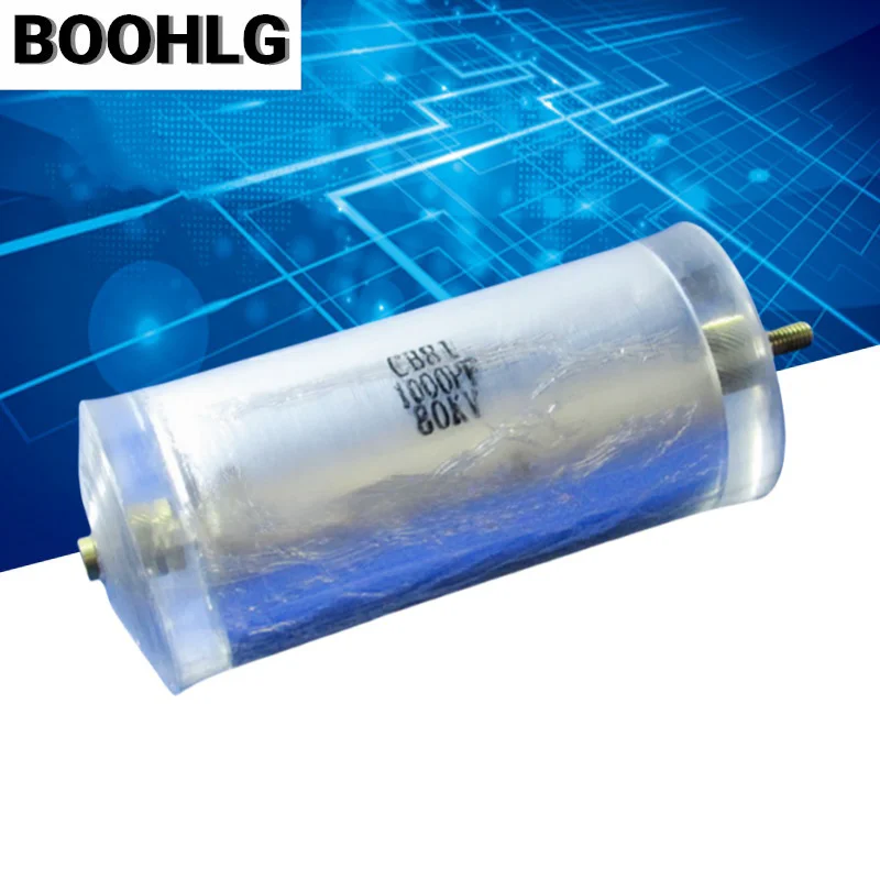 

1 шт. 1000PF 80KV CB81 1nF полистирол высоковольтный пленочный конденсатор импульсный напряжение 80 кВ 102