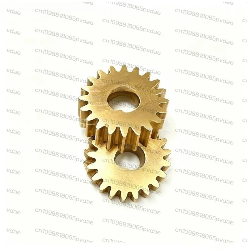 2PCS/Set High Brass Gears, Ice Cream Machine Booster Gear Pump Parts for Marine Power, Retail and Wholesale