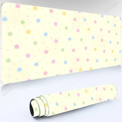 Laptop Office Mausepad Yellow Anime Mouse Mats Gaming Mat Pad on The Table Gamer Accessories Art Table Rug Desk Mat Mouse Carpet