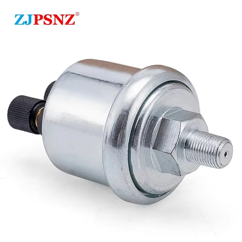 VDO Oil Pressure Sensor 0To10 Bars 1/8NPT 1/4NPT 10mm 13mm Diesel Generator Parts Stainless Crew Plug Alarm Oil Pressure Sensor