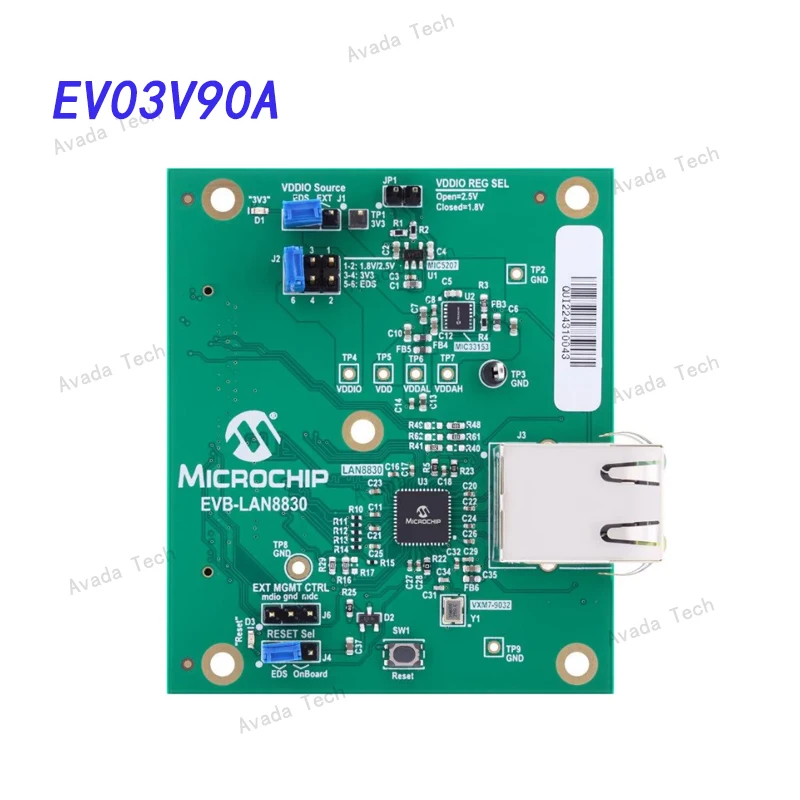 EV03V90A Ethernet development tool EVB-LAN8830