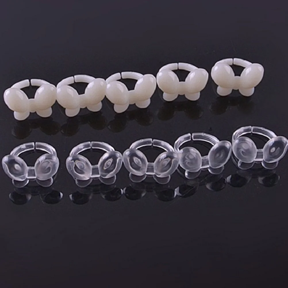 

200pcs Butterfly Ring Art Display Board Manicure Accessories Color Comparison Tool For Nail Art Practice Nail Boards
