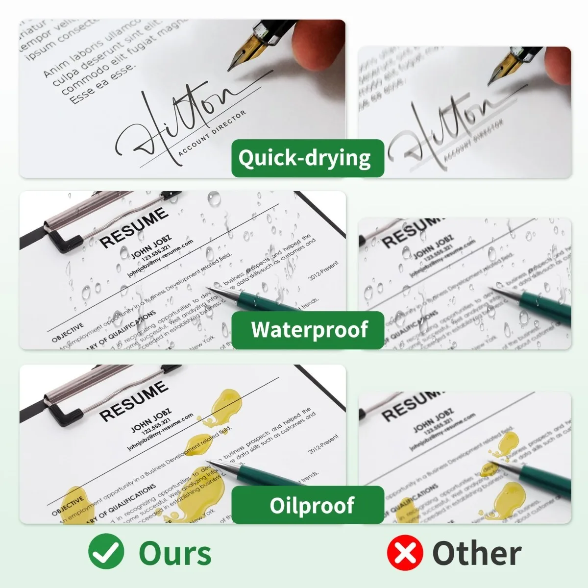 A4/US Letter Thermal Paper 100 Sheets High for Receipt/Shipping Label/Medical Records, Compatible with A40/X8/M08F Printers