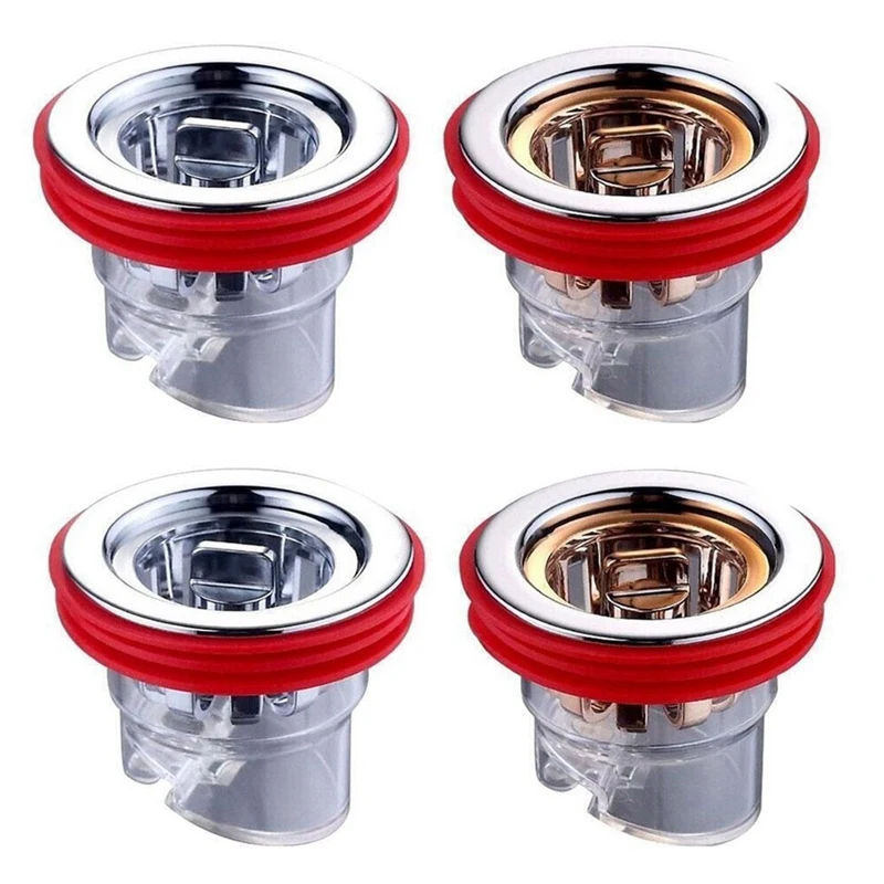 Deodorante a prova di odore a prova di insetto in ABS con nucleo di scarico a pavimento per lavabo da 33-45Mm