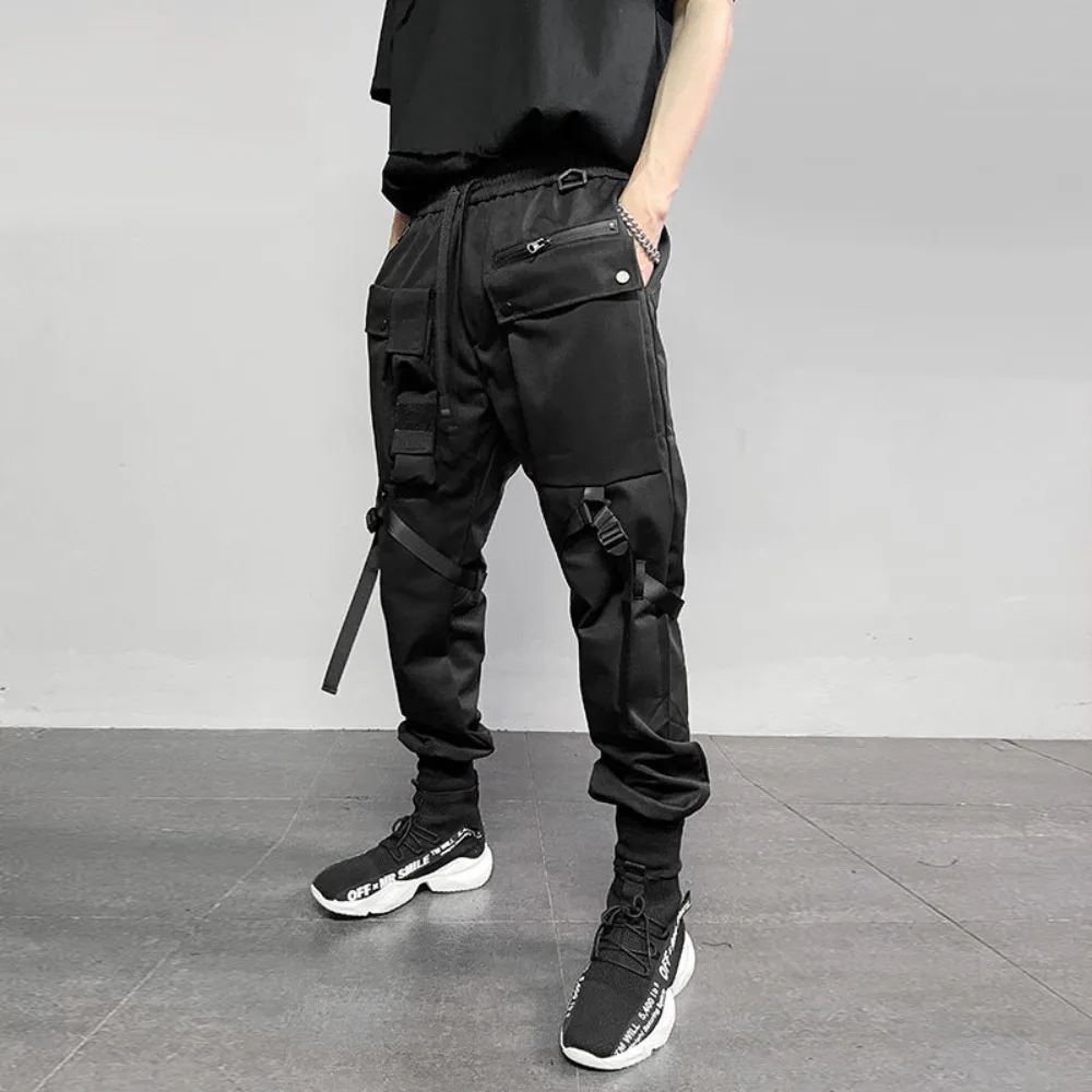 Dark Work Pants Men's Three-dimensional Multi Pocket Mountain Tactical Pants Nylon Waterproof Outdoor Assault Casual Pants