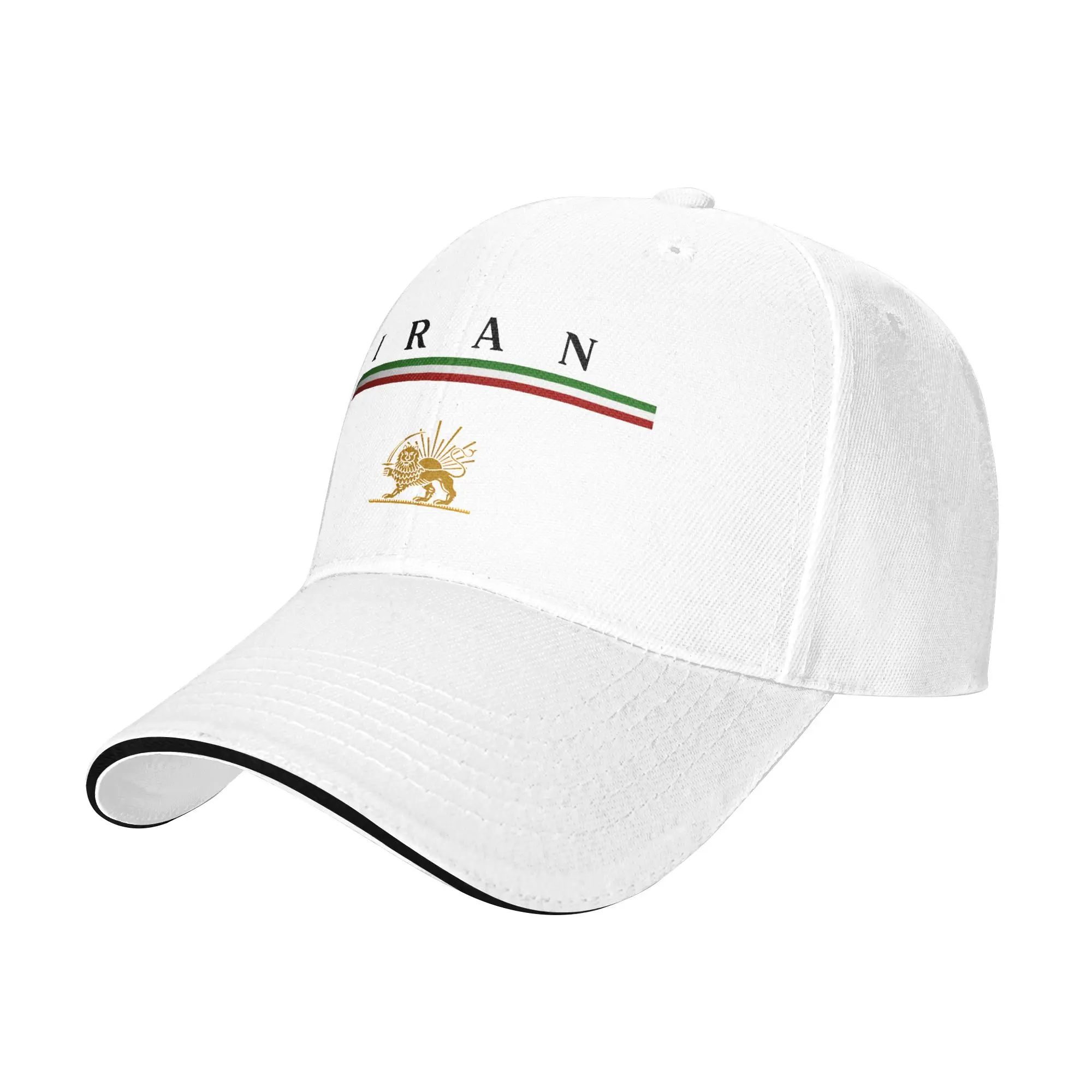 Iran Lion and Sun Iranian Flag Miga Trucker Hat Autumn Sports Cap Women Men  2026 Baseball Cap Casual Outdoor Hats