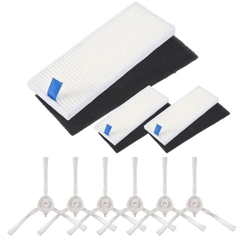 ●For Tefal Rowenta Explorer / X-Plorer 20 40 50 75 Smart Force Isweep X3 Vacuum Cleaner Hepa Filter Side Brush Spare