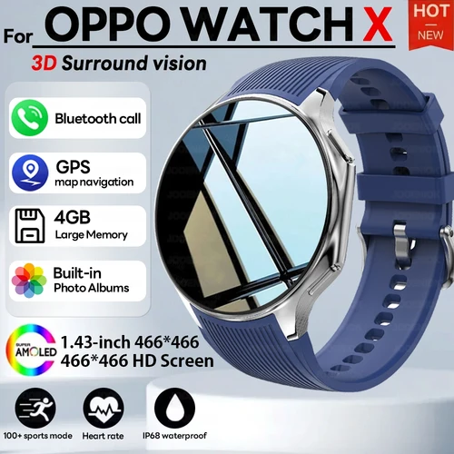 2025 Nuevo Para Oppo Watch X Reloj Inteligente 4Gb Memoria