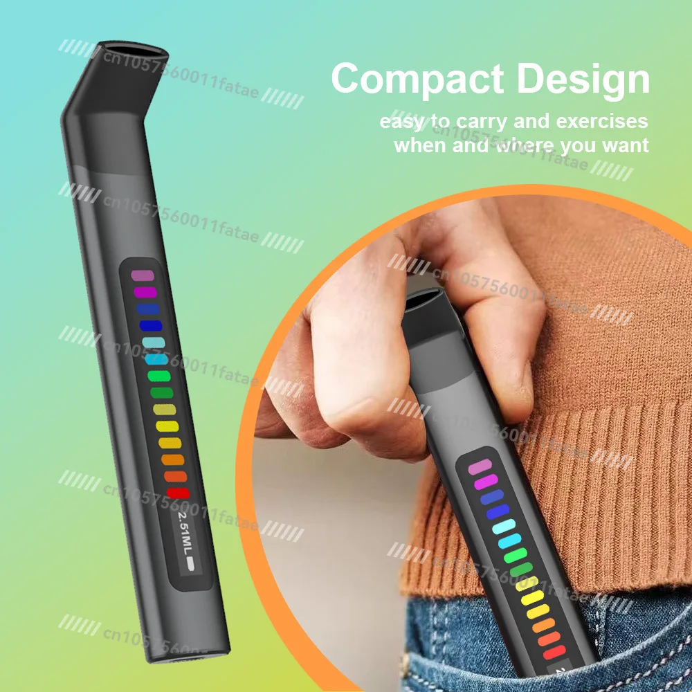 Portable Breathing Trainer Home Rechargeable Fitness Aerobics Mountaineering Running Exercise