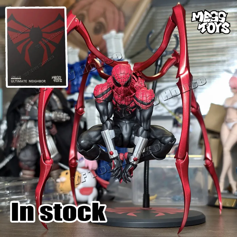 

В наличии Mess Toys Factory Человек-паук Доктор Осьминог Питер Паркер Messtoys Человек-паук Сосед Аниме Фигурка Игрушки Подарок