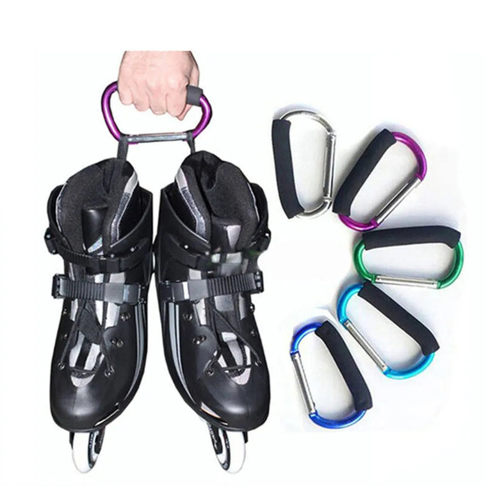 Aluminum Alloy Multifunctional Roller Skates Shoes Handle Buckle Metal Hook Hasps for Inline Slalom Skating Shoes