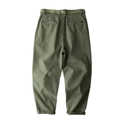 Spring New Overalls Outdoor Hiking Sport Combat Trekking Climbing Trousers Solid Color Simple Loose Straight Casual Pants Men's