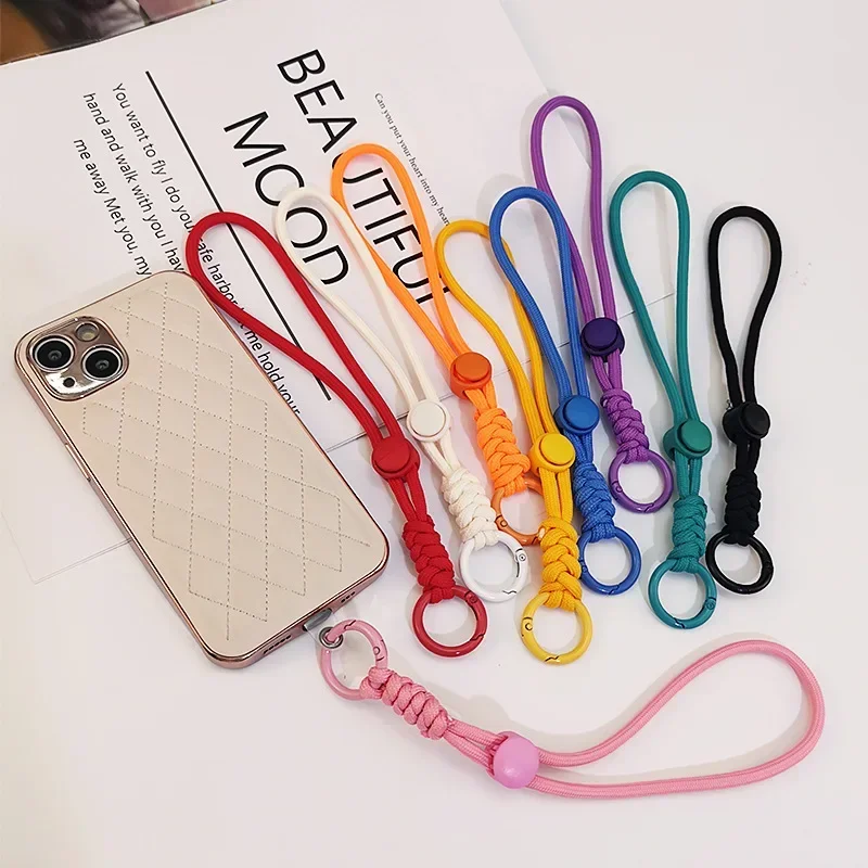 Hand-Woven Mobile Phone Hanging Rope, Wrist Hanging Rope, Reinforcement, Durable, Mountaineering Hanging Chain, Outdoor