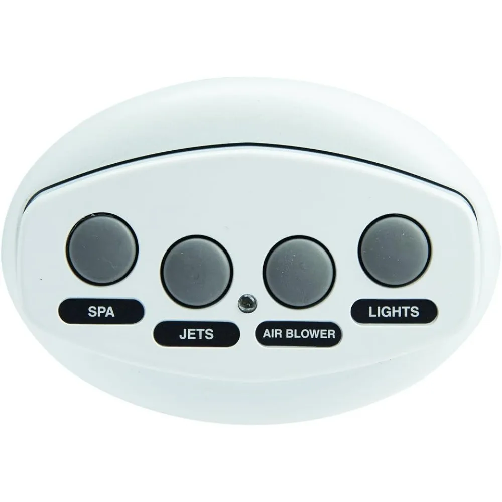 521885 iS4 Four-Function Spa-Side Remote, White, 100 Foot Cord, Compatible With IntelliTouch & EasyTouch