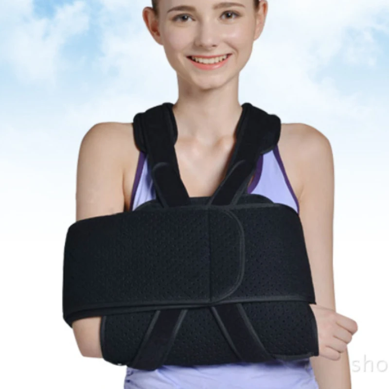 Arm Sling Supports Adjustable Breathable Shoulder Strap Braces Immobilizer Wrist Elbow Forearm Support Straps Bones Sprains