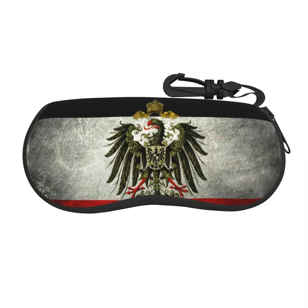 Custom German Empire Flag Germany Glasses Case Fashion Shell Eyeglasses Case Sunglasses Box