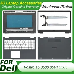 New For Dell Vostro 15 3500 3501 3505 Laptop LCD Back Cover Top Rear Lid Front Bezel Palmrest Upper Bottom Base Case Hinges