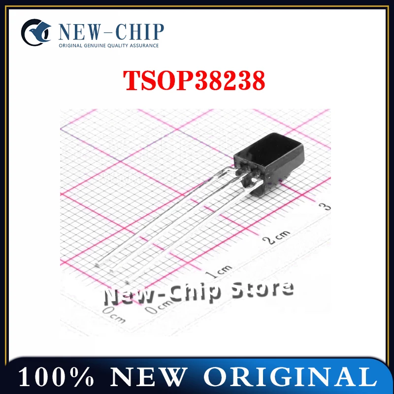 

5 шт.-100 шт./лот TSOP38238 инфракрасный приемник 2,5-5,5 В 38 кГц TSOP DIP-3 новый 100% оригинал