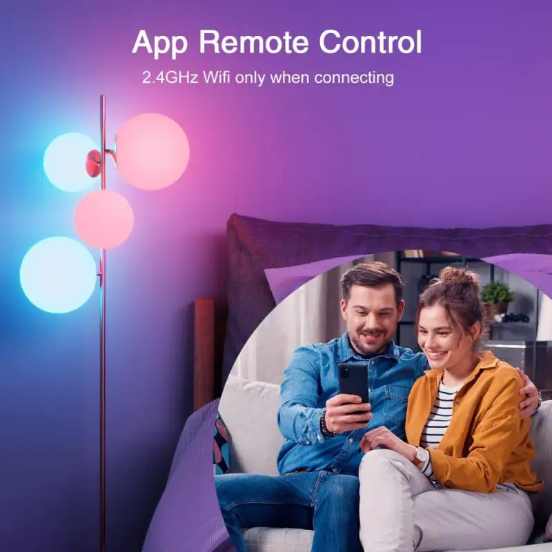 Tuya-Bluetooth接続,15W,スマートライフ,アプリ制御,Alexa, Google Home,スマートライフ,e27で動作