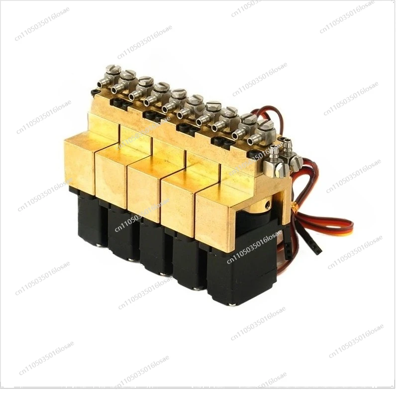 For Hydraulic Model Multi-position Reversing Valve 1-7-way Multi-way Oil Valve Excavator Loader Ro-ro Truck DIY Modified Truck